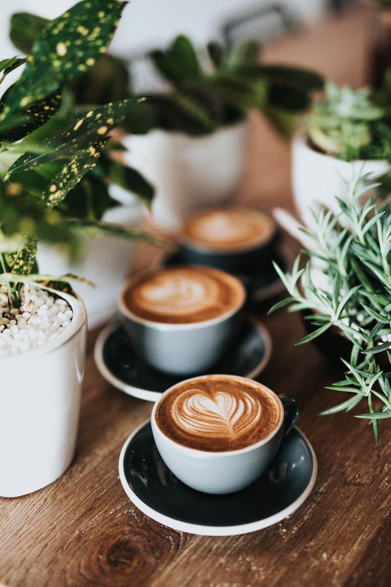 Barista pouring
