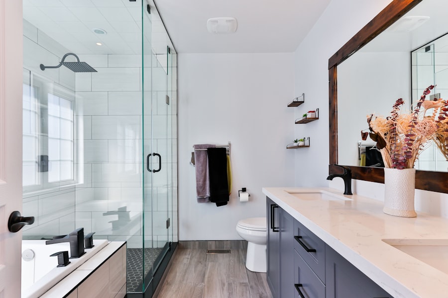 After — renovated bathroom